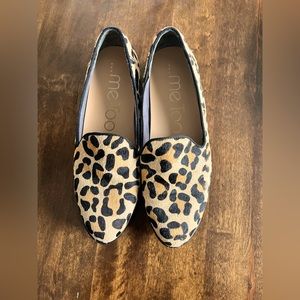 Leopard print flats
